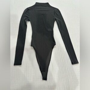Zara Black Long Sleeve Women’s Bodysuit